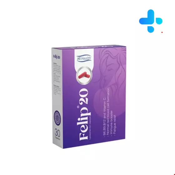 Hi Health Felip 20 Liposomal Iron 30 Caps