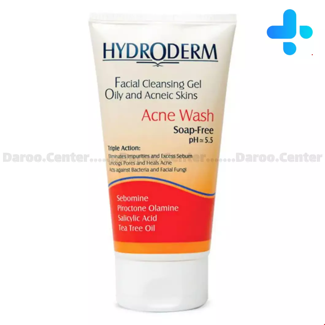 Hydroderm Acne Wash 150ml Gel