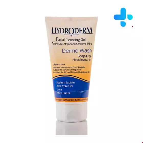 Hydroderm Facial Cleansing Dermo Wash 150ml Gel