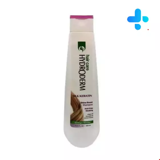 Hydroderm Silk Keratin Shine Boost 400ml Shampoo