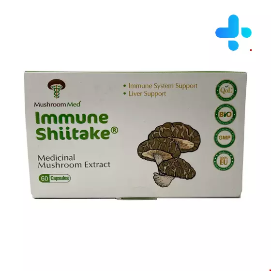 Mushroom Med Immune Shiitake 60 Capsules