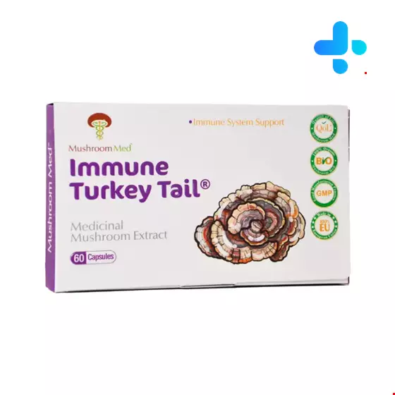 Mushroom Med Immune Turkey Tail 60 Capsules