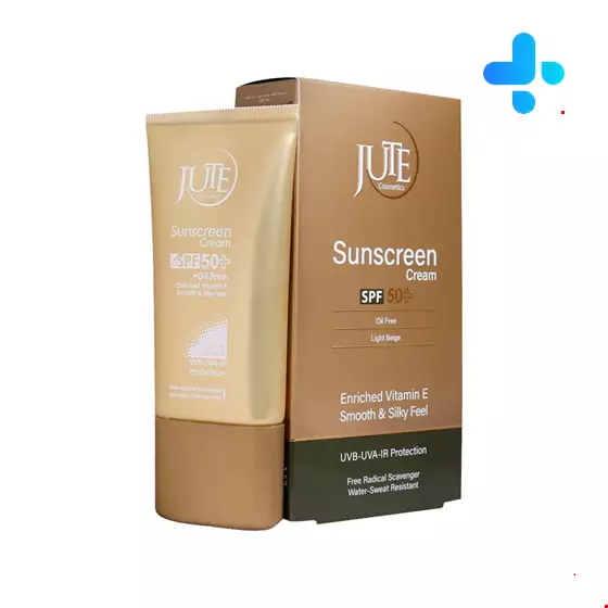 Jute Sunscreen Cream For Oily Skins Tinted SPF50