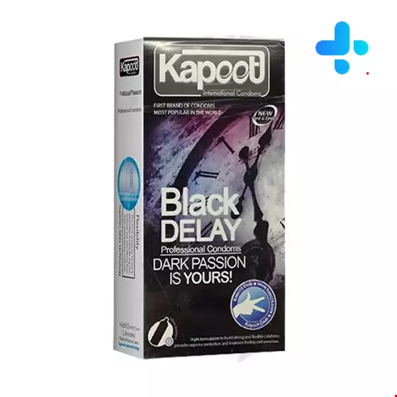 Kapoot Black Delay 12 Condom