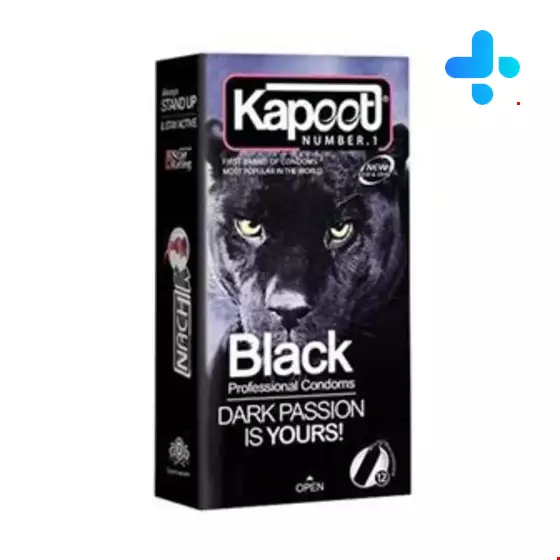 Kapoot Black Ultra Safe 12 Condom