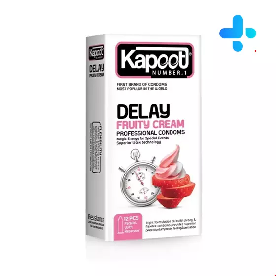 Kapoot Delay Fruity Cream 12 Condom