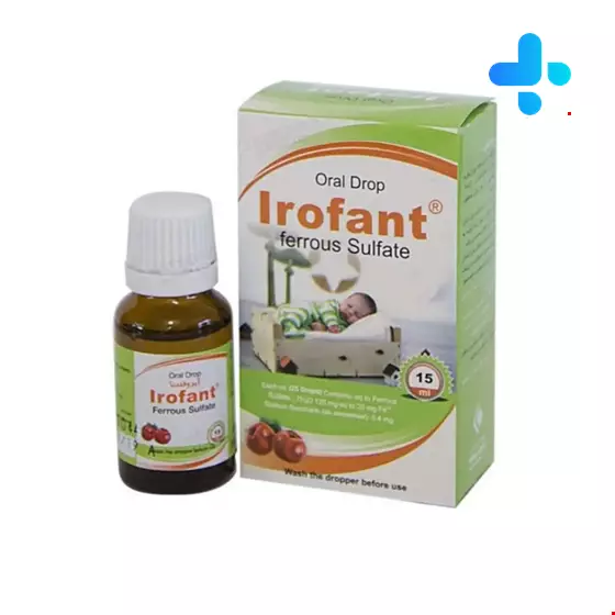 Kharazmi Oral Drop Irofant Ferrous Sulfate Drop 15 Ml 