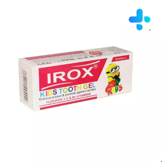Kids Tooth Strawberry Irox 80g Gel