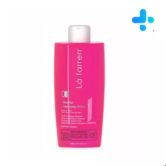 Lafarrerr Micellar Cleansing Water for Oily to Normal Skin 250ml