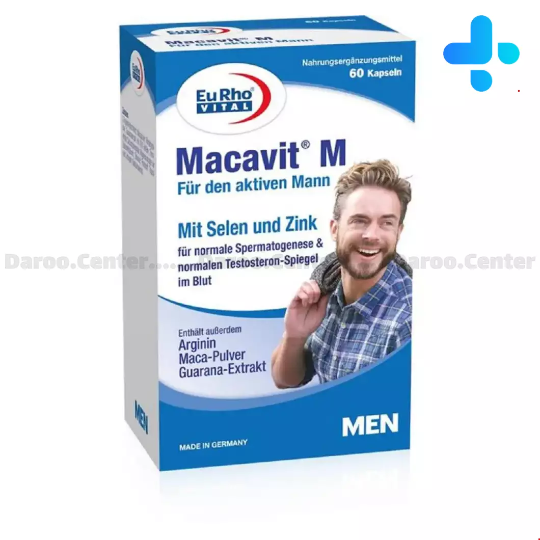 Maco Vit M For Men EuRhovital 60 Capsule