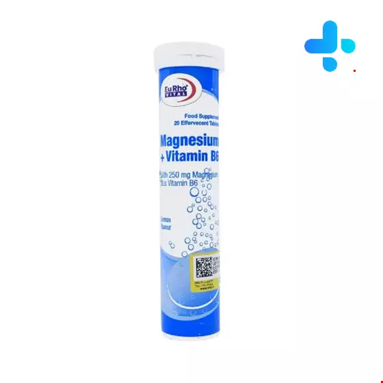 Magnesium Plus Vitamin B6 EuRhovital 20 Effervescent Tablet