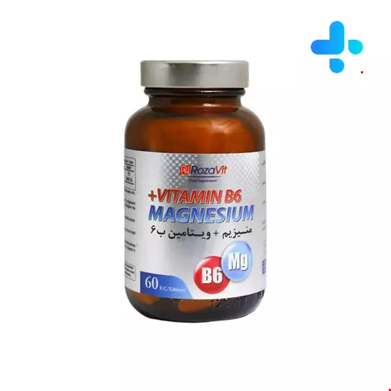 Magnesium Vitamin B6 RozaVit 60 Tablet