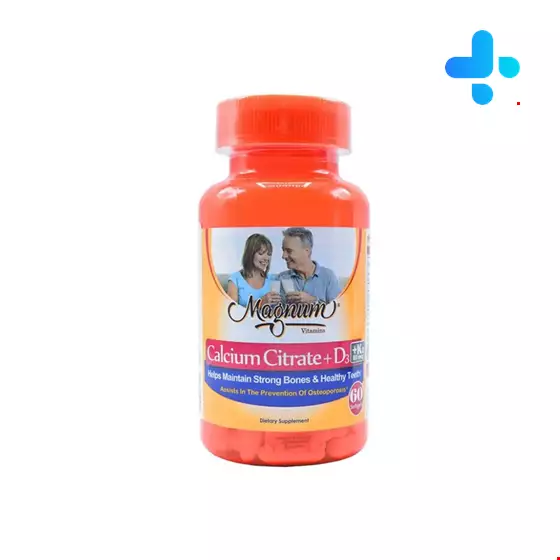 Magnum Vitamins Calcium Citrate and D3 Softgel