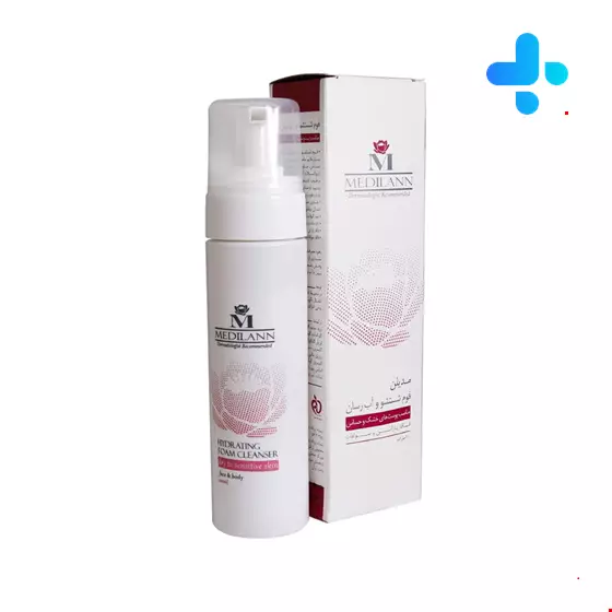 Medilann Hydrating Foam Cleanser For Dry To Sensitive Skin 200 Ml