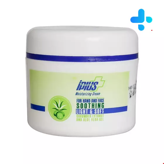 Iplus Moisturizing Cream With Cucumber Extract And Aloe Vera Extract 150 Ml
