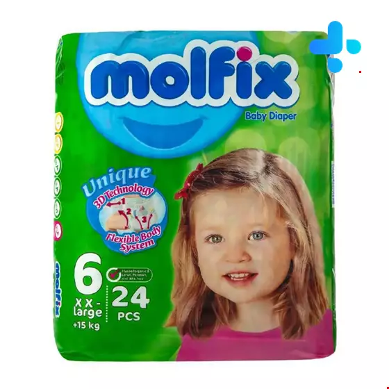 Molfix 24 biapers size 6