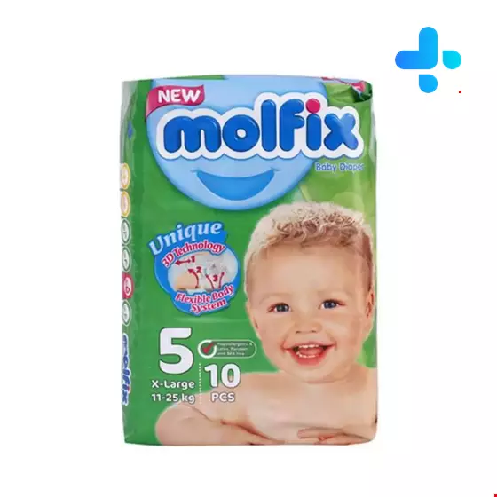 Molfix baby 10 diapers 5