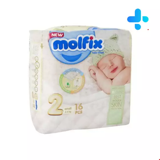 Molfix baby 16 diapers 2