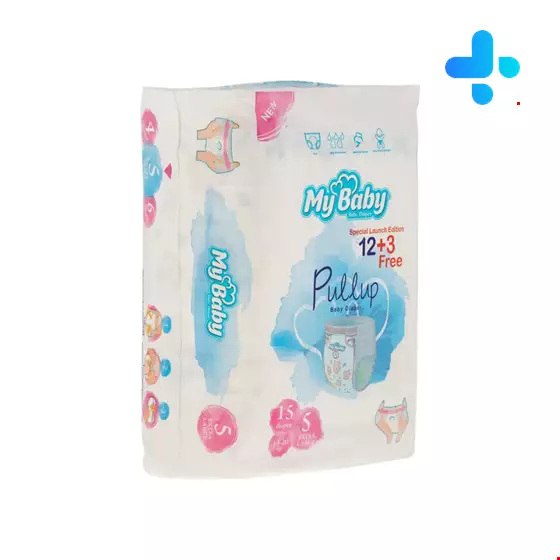 My baby pull up 15 diapers pack size 5