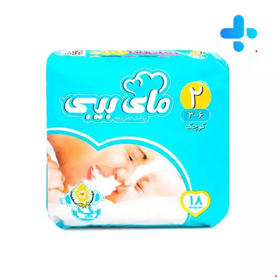 My baby stretchy size 2 18 diapers pach
