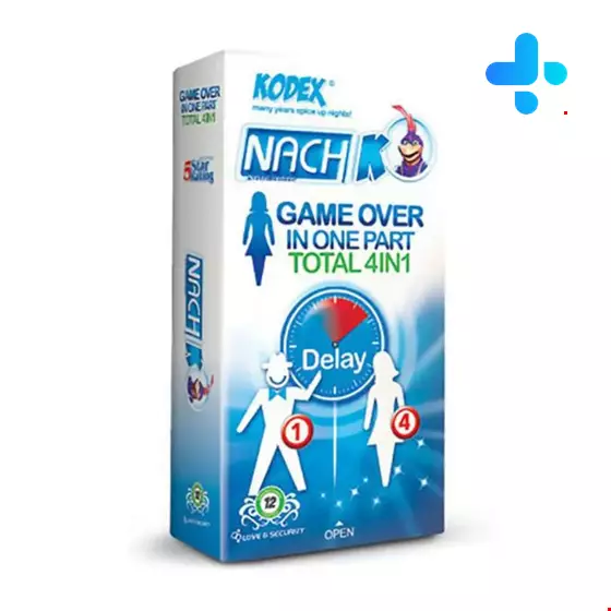 Nach Kodex Game Over In One Part Cold 4 in 1 Condom 12 PCS