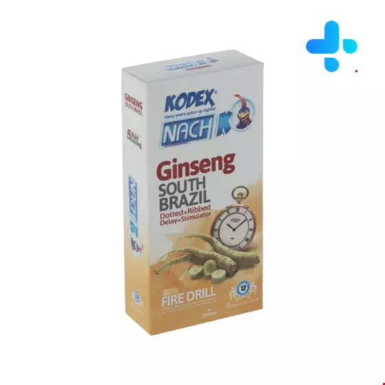 Nach Kodex Ginseng South Brazil Condom 12 PCS