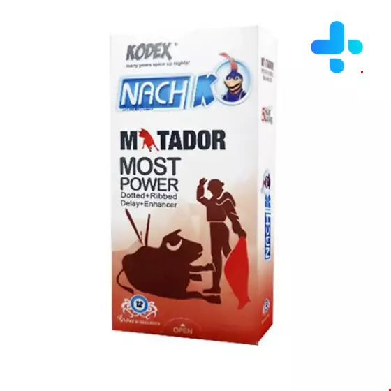 Nach Kodex Matador Most Power Condom 12 PCS