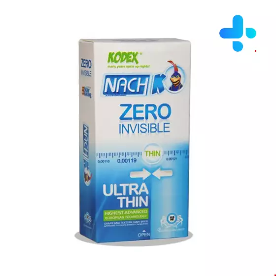 Nach Kodex Zero Invisible Ultra Thin Condom 12 PCS