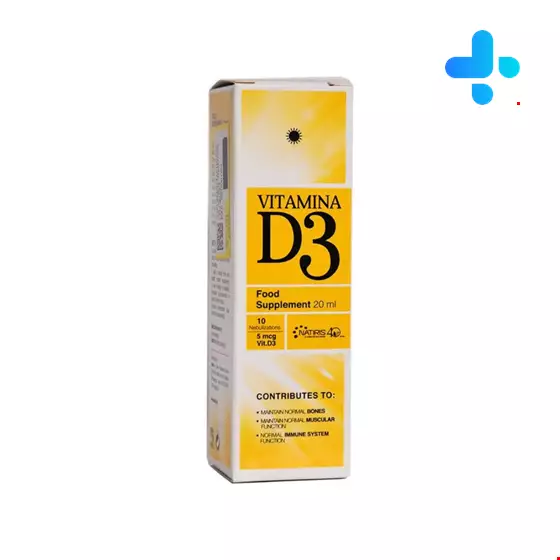 Natiris Vitamin D3 20ml spray