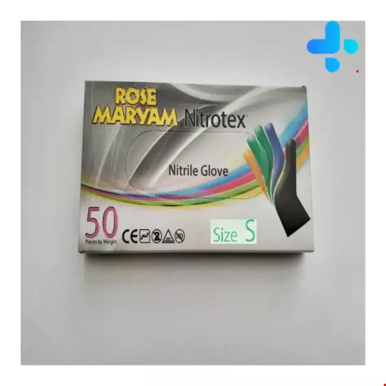 Nitrotex Gloves Saize S 50 Rose Maryam