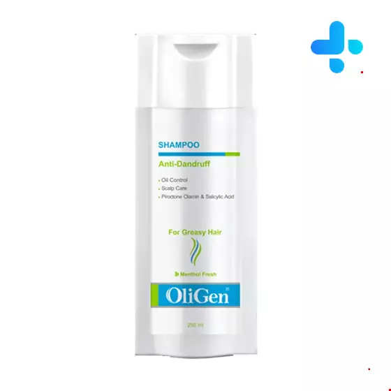 OliGen Anti Dandruff Shampoo For Greasy Hair 250 Ml