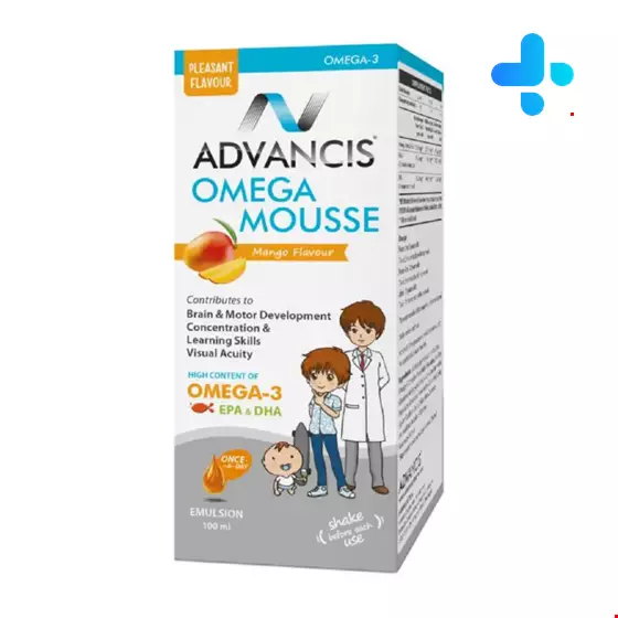 Advancis Omega Mousse Syrup 100 Ml