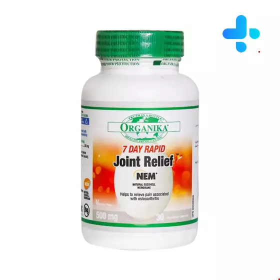 Organika 7 Day Rapid Joint Relief Nem 30 Capsule