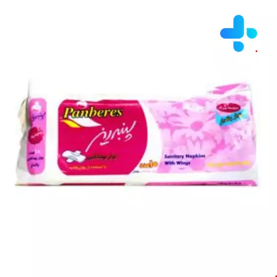 Panberes Sanitary Napkin with Wings Medium Large