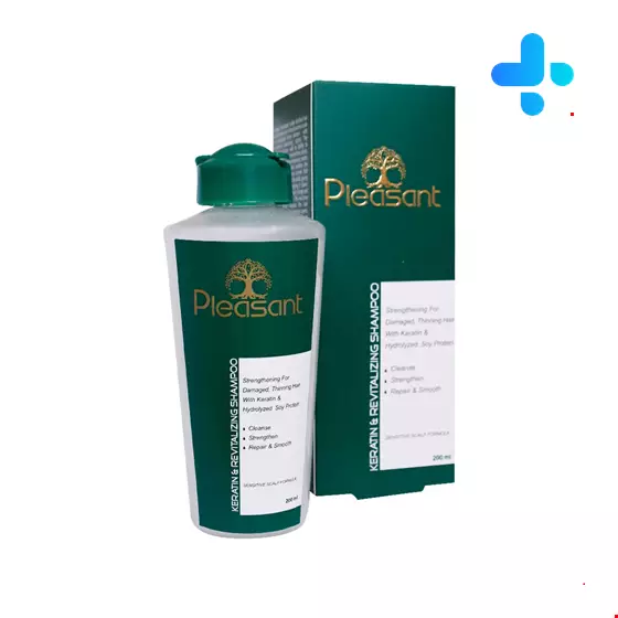 Pleasant Keratin and Revitalizing Shampoo 200 Ml