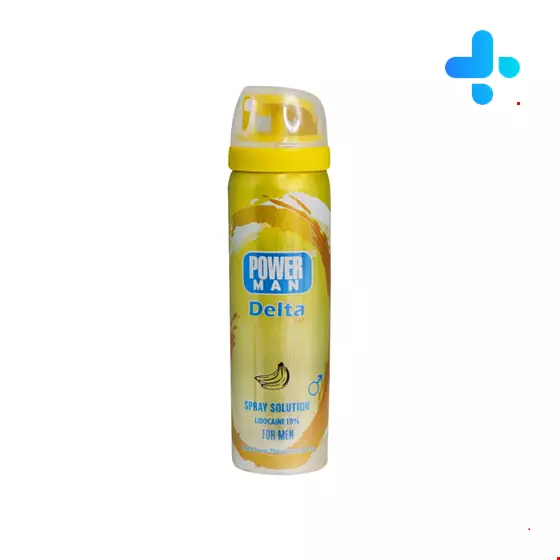 Power Man Delta Zex Delay Spray Solution For Men By Essence Banana