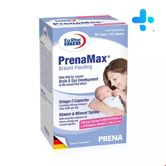 Prenamax Best Feading EuRhovital 90 Capsule & Tablet