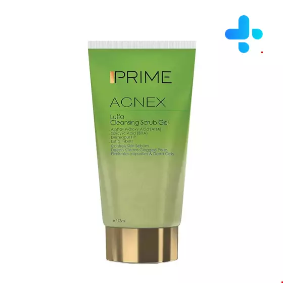 Prime Acnex Luffa Cleansing Scrub Gel 175 ml