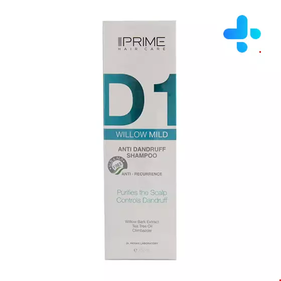 Prime Willow Mild Anti Dandruff Shampoo 250 ml