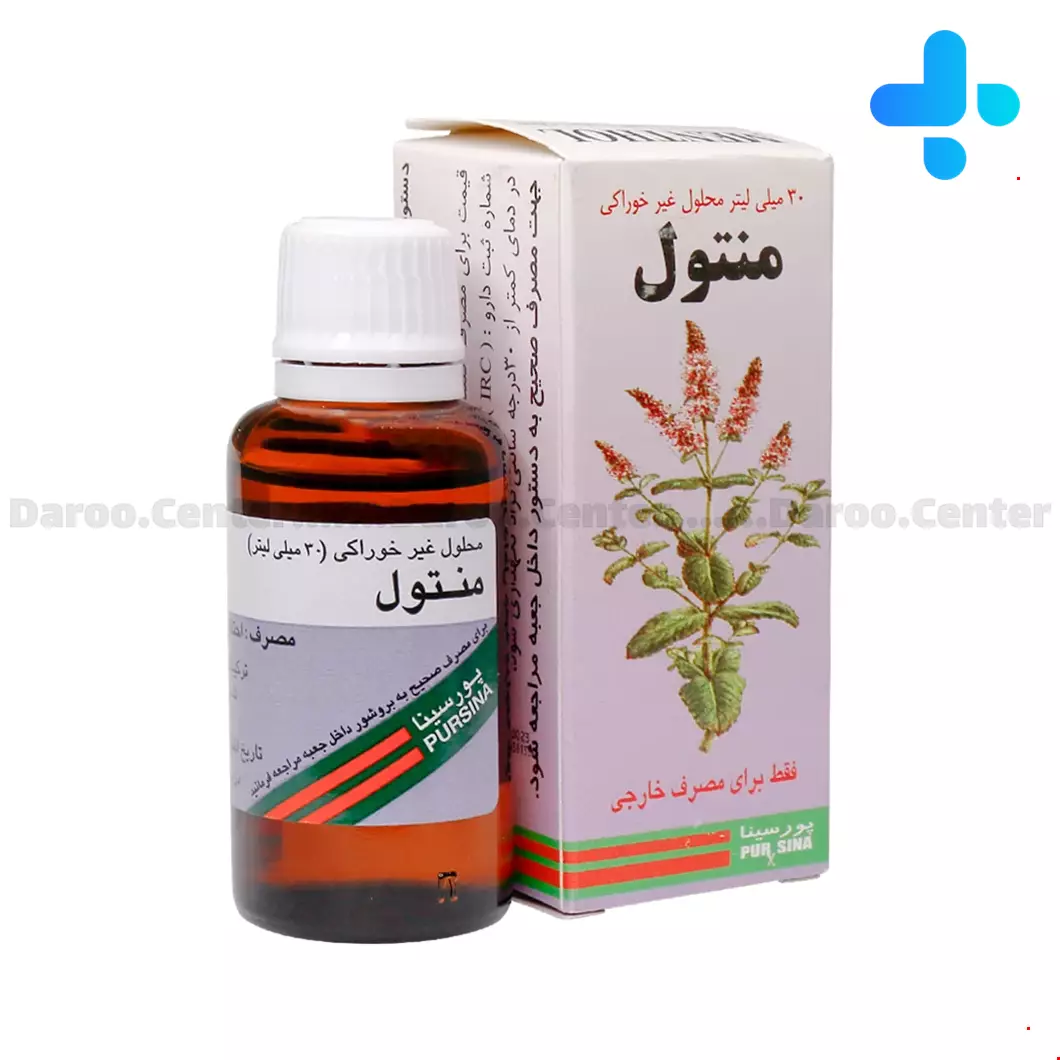 Pur Sina Menthol Solution For External Use Only 30 Ml