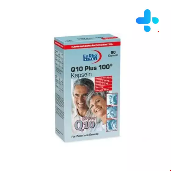 Q10 Plus 100mg EuRhoVital 60 Capsule