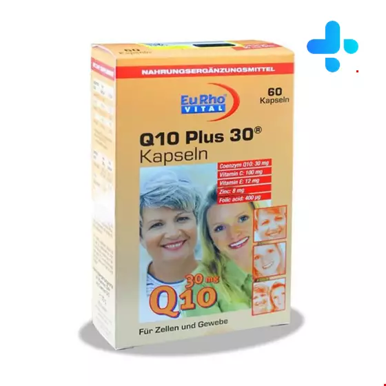 Q10 Plus 30mg EuRhoVital 100 Capsule
