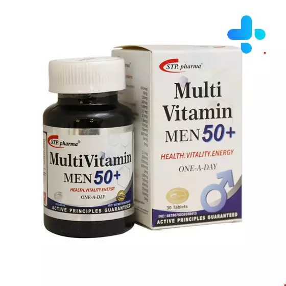 STP Pharma Multi Vitamin For +50 Men 30 Tablet
