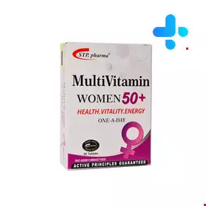 قرص مولتی ویتامین خانم های بالای 50 سال اس تی پی فارما 30 عددی