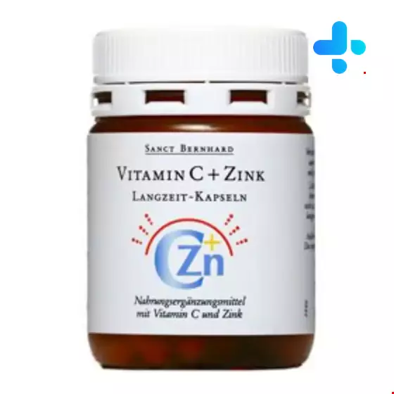 Sanct Bernahard Vitamin C and Zink Langzeit 60 Capsule