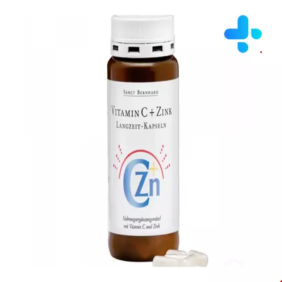 Sanct Bernhard Vitamin C and Zink Langzeit 60 Capsules