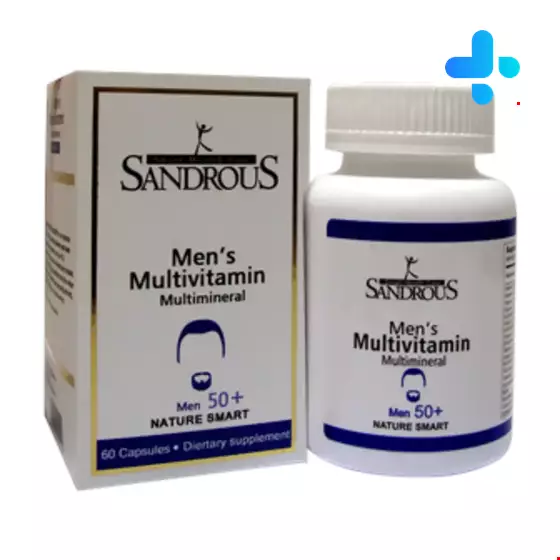 Sandrous Mens Multivitamin Multimineral Over 50 Old Capsule