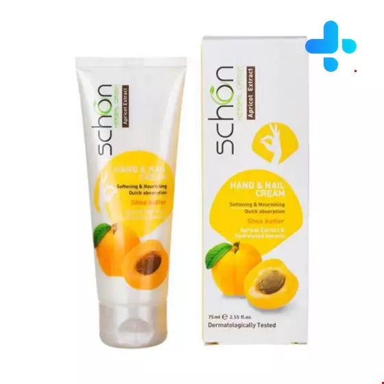 Schon Apricot Hand And Nail Cream 75ml