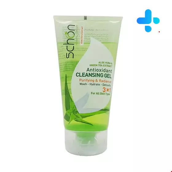 Schon Face Cleansing Gel With Green Tea & Aloe Vera 150m