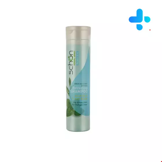 Schon Green Tea And Mint Extract Refreshing Body Wash For All Skins 400ml